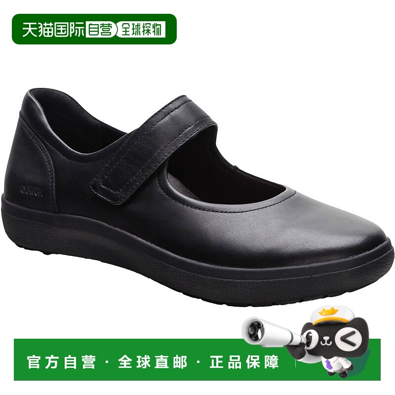 自营aetrex女式Erica休闲运动鞋黑色-黑色 美国奥莱直发