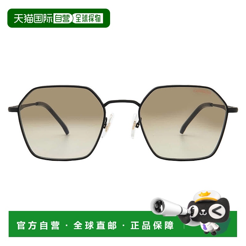 自营Carrera Brown Gradient Geometric Men's Sunglasses CARRER