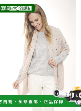 自营in2Cashmere Drop Needle Scarf - heather oatmeal 美国奥莱