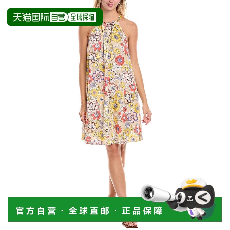 自营 Tori Richard Summer Somewhere Sander迷你连衣裙-黄色 美