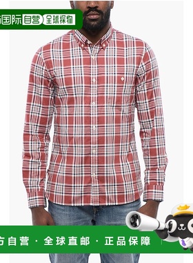 自营 Woolrich Checke牛津棉男式衬衫-红色 【美国奥莱】直发长袖