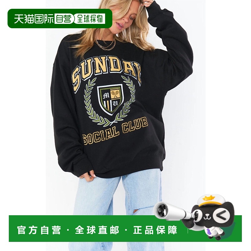 自营show me your mumuStanley运动衫周日社交图案-周日社交图案