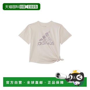 上装 1h可退 儿童 adidas T恤 美国直邮