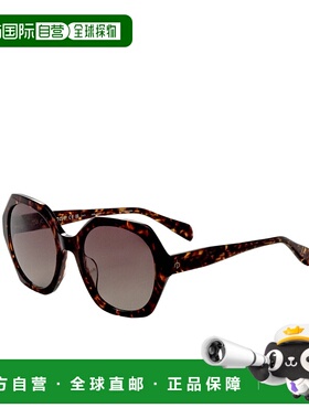 自营Rag & Bone Women's Havana 55mm Sunglasses - havana 美国