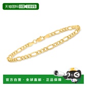 Link Simons 毫米 节黄金 手链 3.5 英寸 Ross Figaro