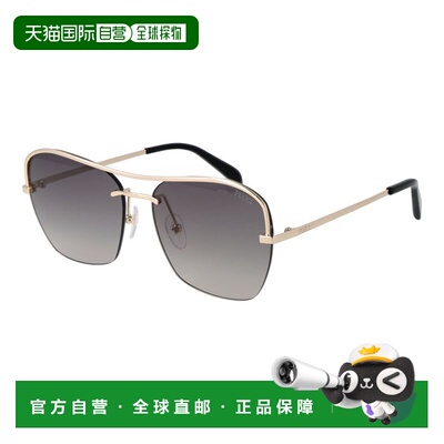 自营Emilio Pucci Metal Women's Sunglasses - gold 美国奥莱直