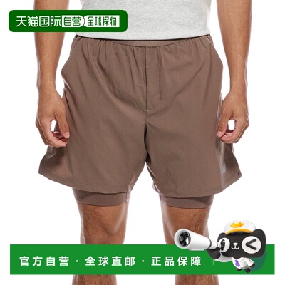 自营New Balance AC Lined Short - brown 美国奥莱直发短裤