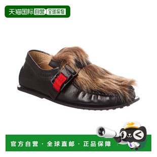 美国奥莱直发一脚蹬红色鞋 自营 黑色 皮革乐福鞋 tod sTOD’s