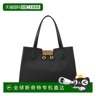 黑色 自營 marni結(jié)構(gòu)化黑色手提包 紋理處理 美國奧萊直發(fā)