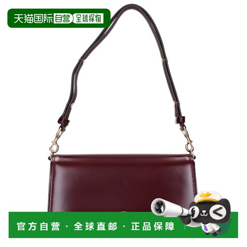 自营Tory Burch Leather Shoulder Women's Bag - red 美国奥莱直