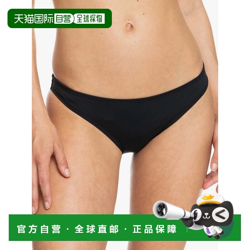 自营Roxy Beach Classics中庸比基尼泳装女款黑色泳装DSGL230-黑