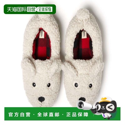 自营Dearfoams Unisex Adult Animal Closed Back House Slipper