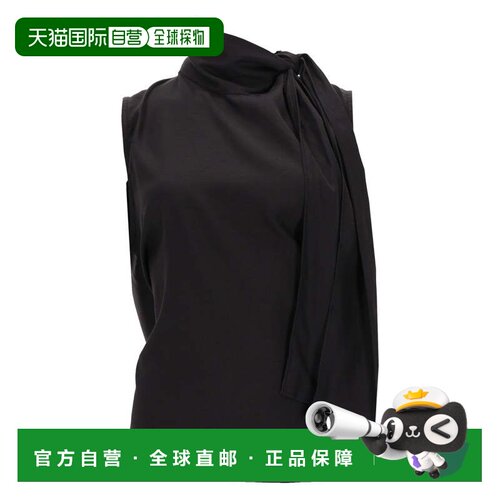 自营our legacyTop Virtuous Draped Scarf Tank - black 美国奥