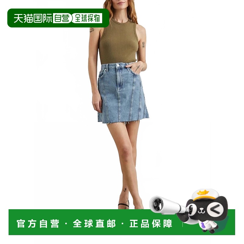 自营rails蓝蓝朦胧布伦特伍德短裙 美国奥莱直发