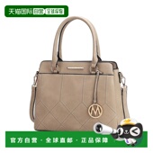 手提包 collectionMia 自营mia Elodie三格女式 灰褐色 美国