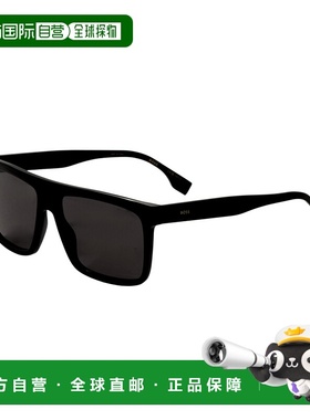 自营Hugo Boss Men's 59 mm Black Sunglasses - black 美国奥莱