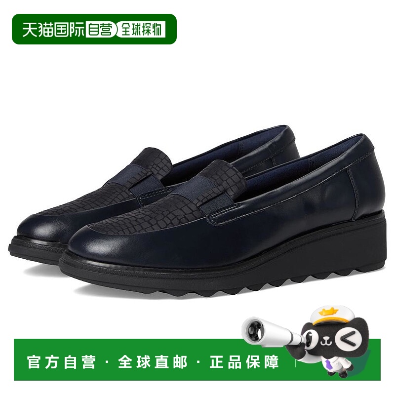 1h可退 【美国直邮】clarks 女士 时尚休闲鞋皮鞋乐福鞋一脚蹬