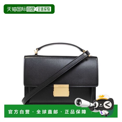 自营Golden Goose Women's Venezia Leather Shoulder Bag - blac