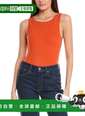 自营 redoneRE/DONE High Neck Bodysuit - orange 美国奥莱直发