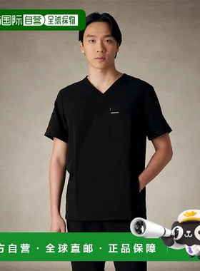 自营 members only曼彻斯特3口袋男士磨砂上衣-黑色 美国奥莱直发