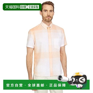 Shirt Mens Sleeve Reid Butt Short John Plaid 自营Billy White