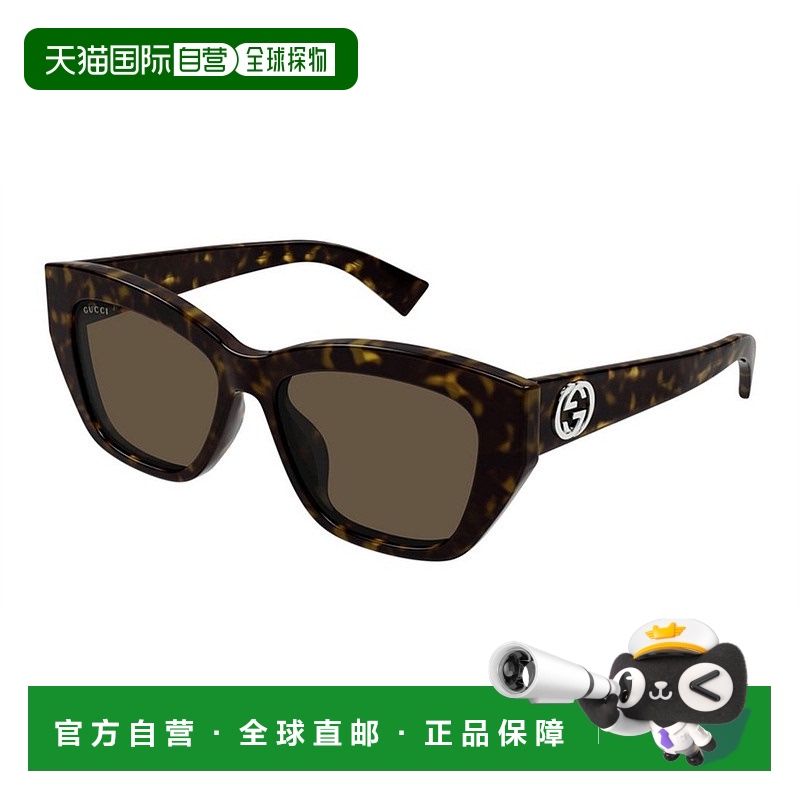 1h可退 香港直邮潮奢 Gucci 古驰 女士 GG1844SA 002 太阳镜 GG18