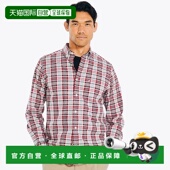 Mens Shirt Classic Wrinkle 自营Nautica Plaid Fit Resistant