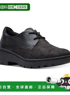 1h可退 【美国直邮】Clarks|女士 Calla Ruby 系带平底鞋