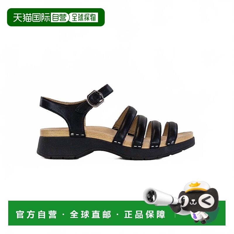 自营danskoWomen's Roxie Sandal In Black - black 美国奥莱直发