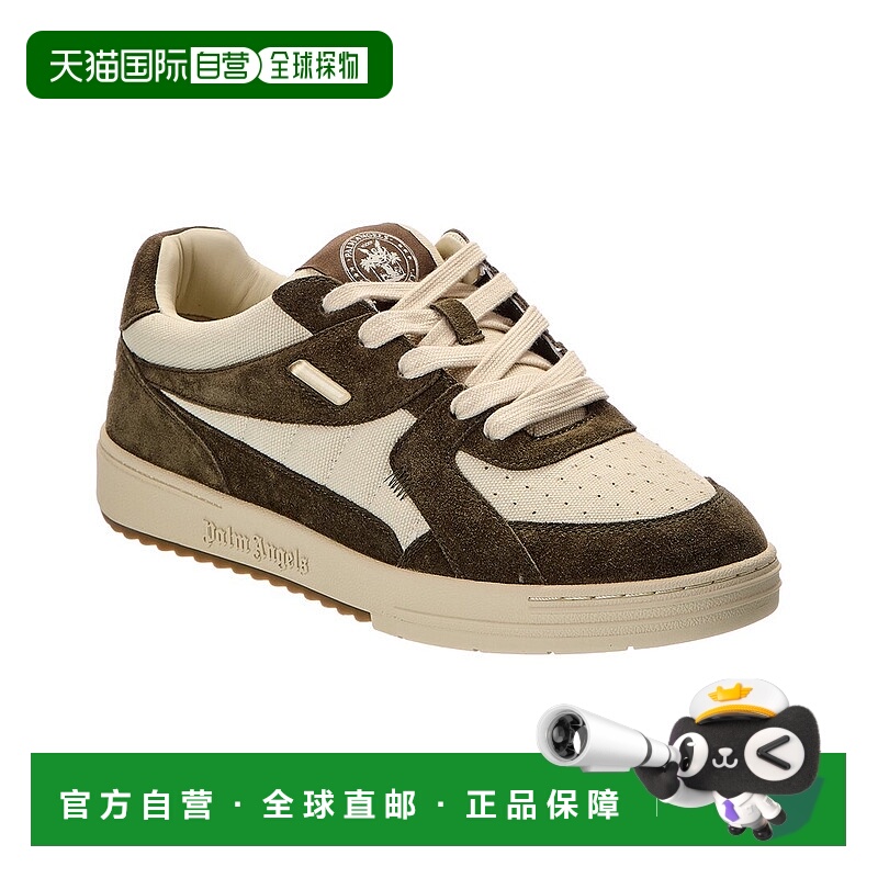 自营Palm Angels Palm University LT Canvas & Suede Sneaker -