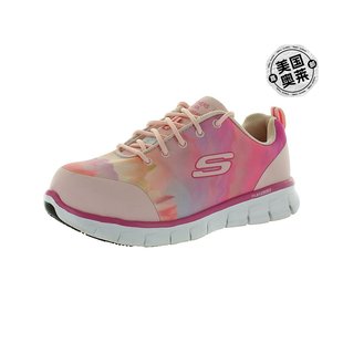 脚趾工作安全鞋 skechersSure 动物印花 Saivy Comp 女式 Track