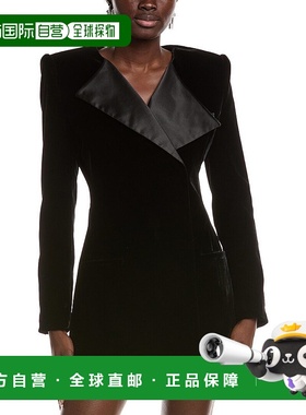 自营retrofeteRetrofête Simona Jacket Dress - black 美国奥莱