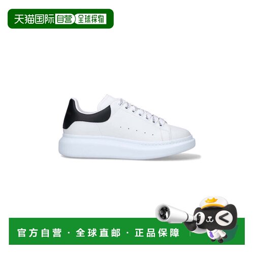 自营alexander mcqueen白色大厚底皮革运动鞋-白色 美国奥莱直发