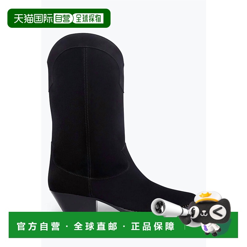 自营freda salvadorWomen's Loretta Boots In Black Suede - bla