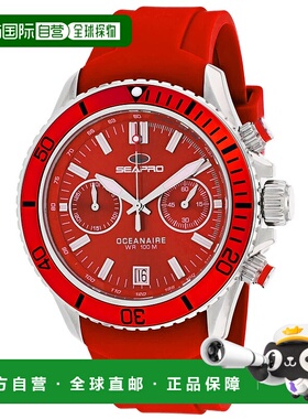 自营Seapro Men's Thrash Red Dial Watch - red 美国奥莱直发