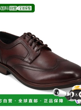 自营Dockers男式阿特金斯连衣裙Wingtip牛津鞋-桃花心木 美国奥莱