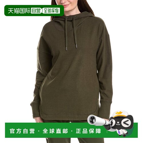 自营Sweaty Betty Escape Luxe Fleece Hoodie - green 美国奥莱