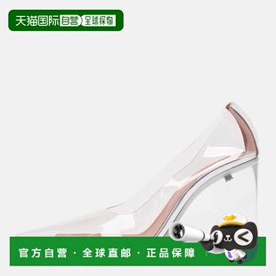 自营Amina Muaddi Transparent Pvc Ane Wedge Pumps - other 美