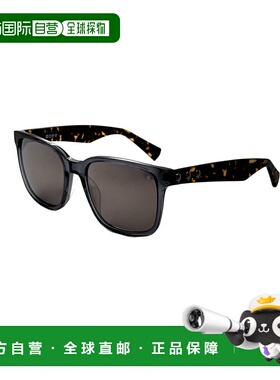 自营John Varvatos男式56毫米蓝色哈瓦那太阳镜-蓝色哈瓦那 美国