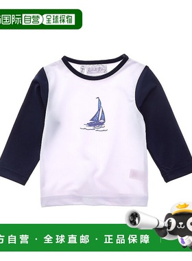 自营 Rachel Riley Sailboat Rash Guard Top - multi 美国奥莱直