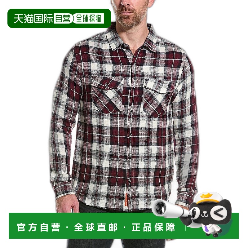 1h可退 【美国直邮】sovereign code 男士 衬衫格子潮流时尚 百搭