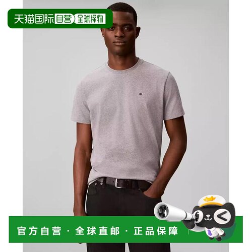 【美国直邮】calvin klein/凯文克莱 男士 上装T恤【付后1h可退】