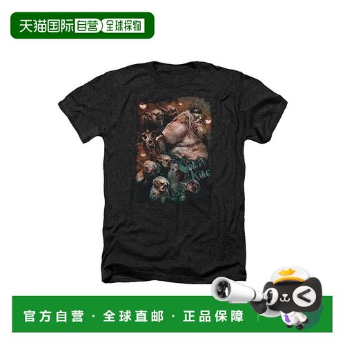 自营 gildan霍比特人妖精之王成人石南花 T 恤 / T 恤 - 黑色 美