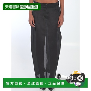 香港直邮潮奢 41493002 KHAITE Lucian裙子 black黑 女士 1h可退