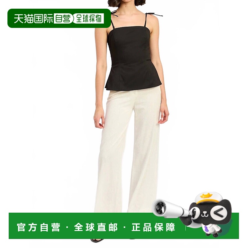 自营en saisonClarisse Sleeveless Top In Black - black 美国奥