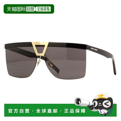 自营saint laurentSL537 PALACE 001 Black/Black - black 美国奥