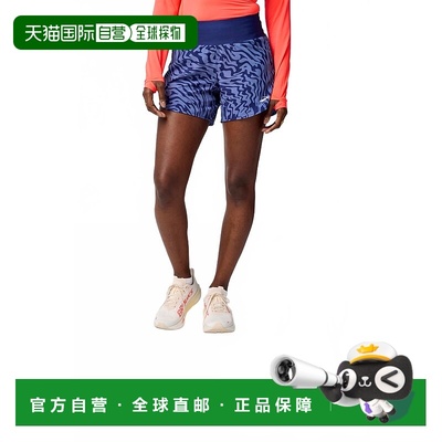 自营brooksChaser Short In Midnight Speedscape - midnight spe