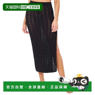 美国奥莱直发新款 自营l 黑色 太空甜言蜜语裙 半身裙 spaceL