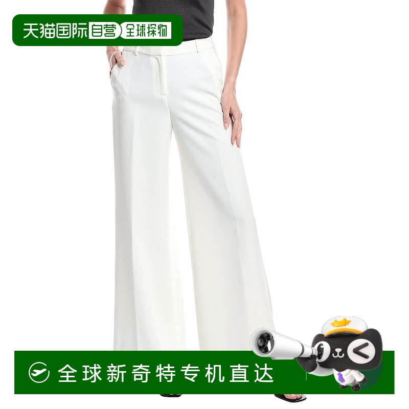 自營(yíng) L'AGENCE加文闊腿褲-白色 【美國(guó)奧萊】直發(fā)