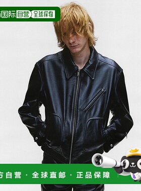 美国直邮ENFANTS RICHES DEPRIMES-男士战斗皮夹克皮衣